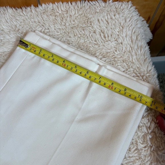 Gap Women's Cream Sailor Button Wide Leg Pants Size 12 Regular NWT - Picture 10 of 12